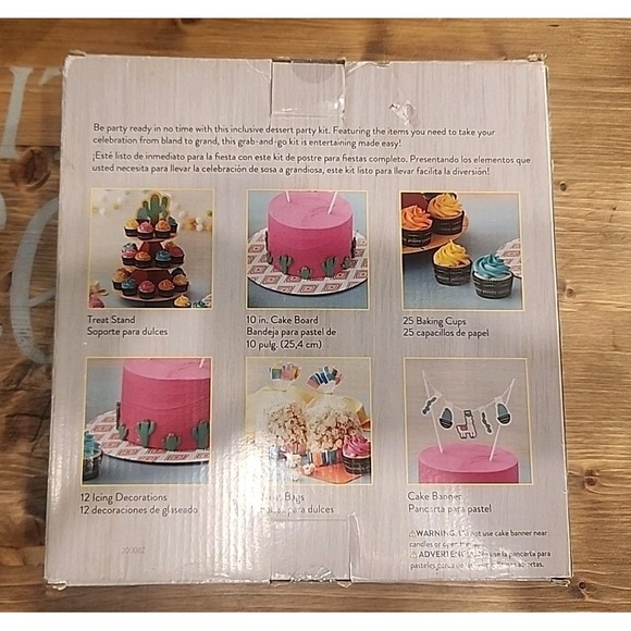 NEW Wilton Party Dessert Kit, Cactus - Picture 2 of 3